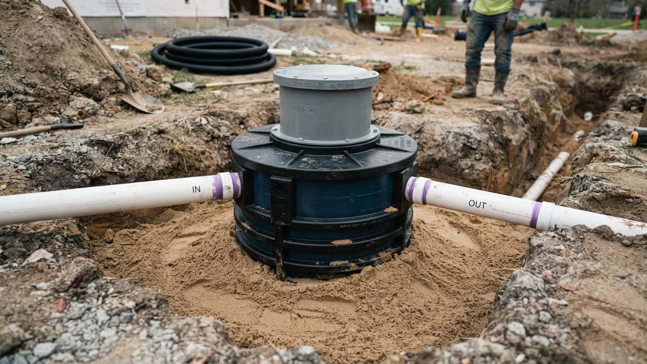 Ide 2: Pemasangan Tangki Bio-Septic Tank Fiberglass HDPE 500 Liter